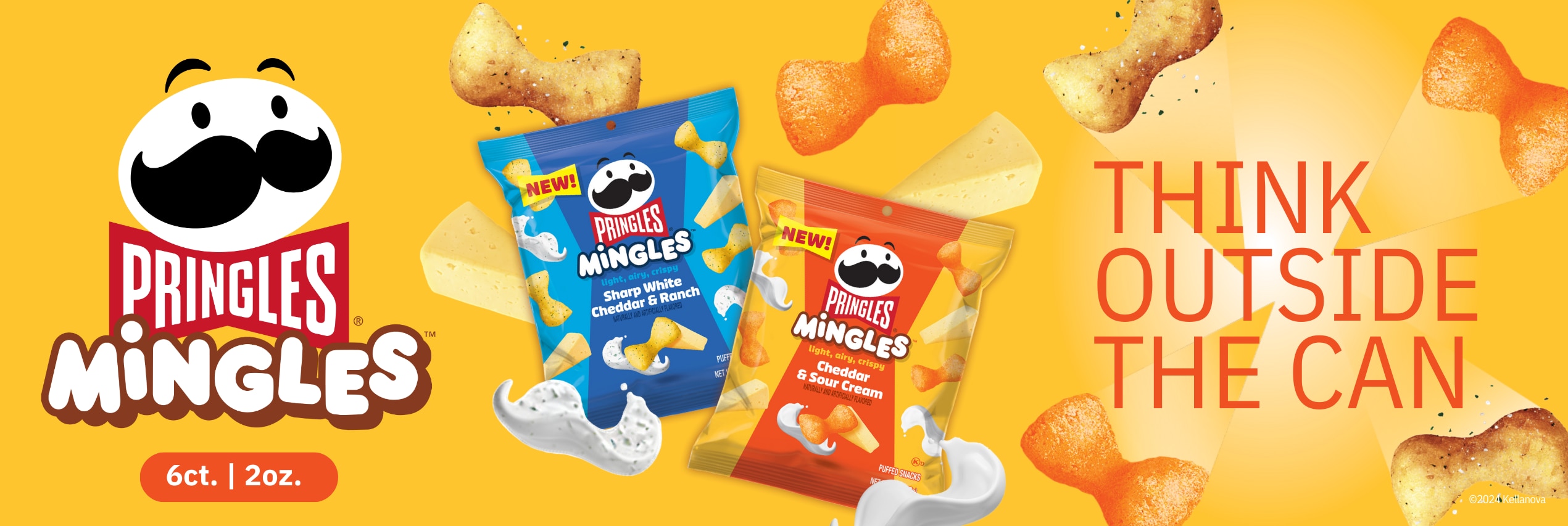 Information about the NEW Pringles Mingles Product