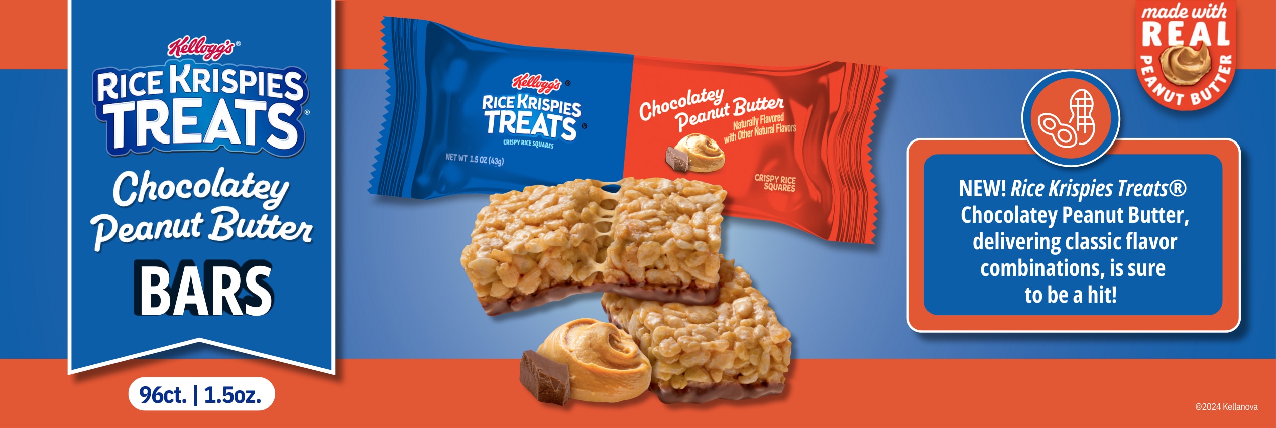 Information about the NEW Rice Krispies Treats Chocolatley Peanut Butter Bars