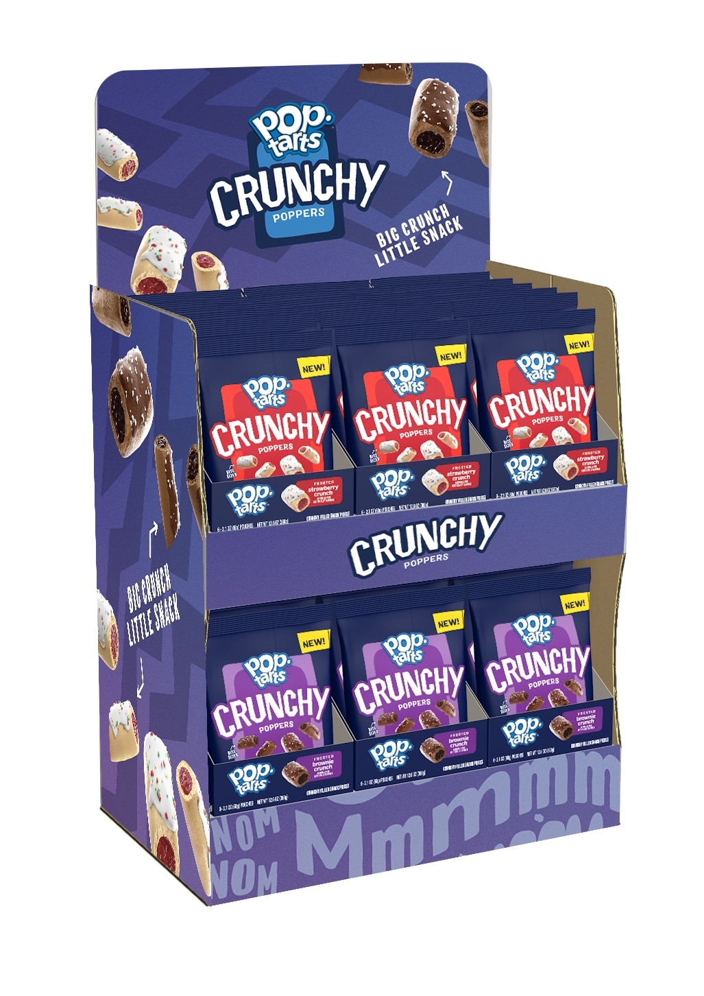 Pop-Tart Crunchy Poppers Shipper