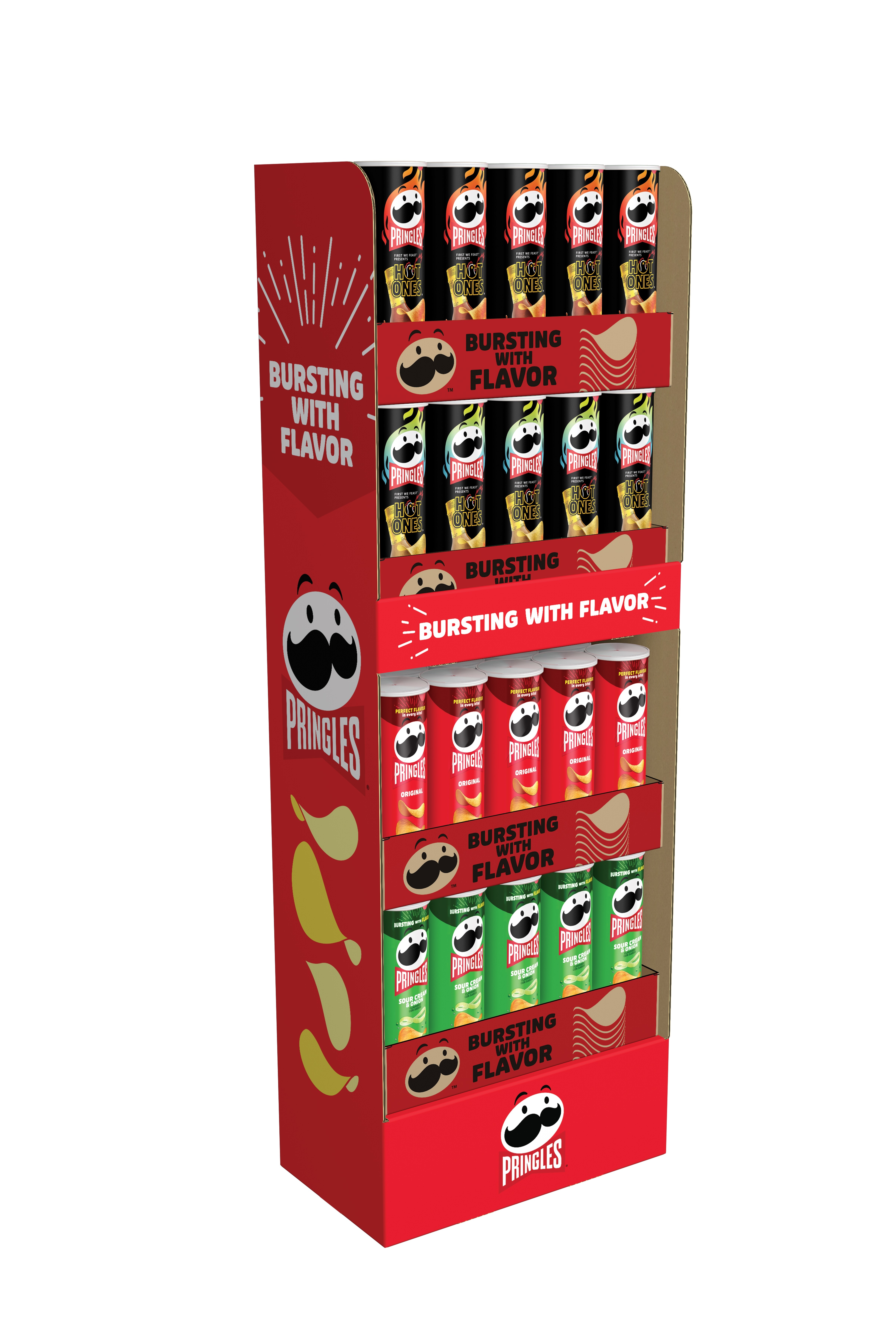 Pringles Hot Ones Shipper