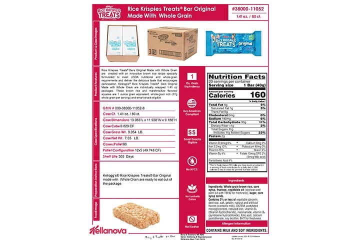 3800011052 Rice Krispies Treats WG Original NLI14441b K-12 Spec Image