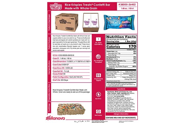 3800026452 Rice Krispies Treats WG Confetti NLI18629 K-12 Spec