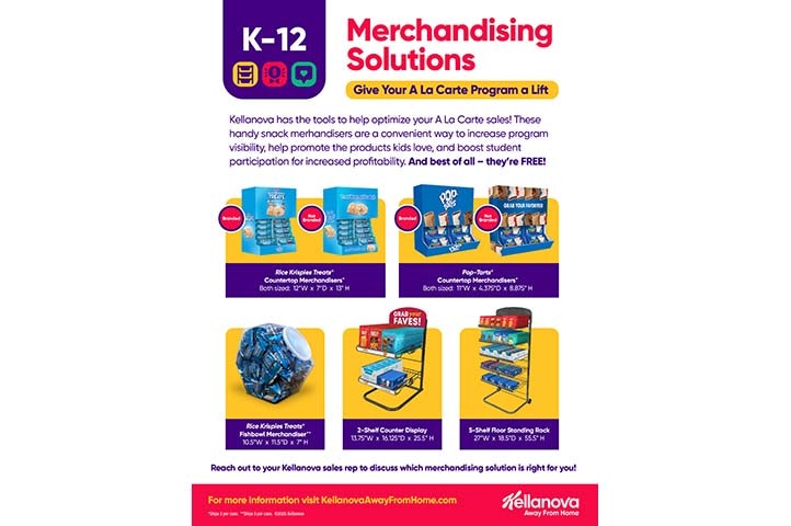 K-12 Merchandising Solutions Flyer 2025