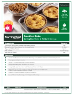 MorningStar Farms® Breakfast Bake Image
