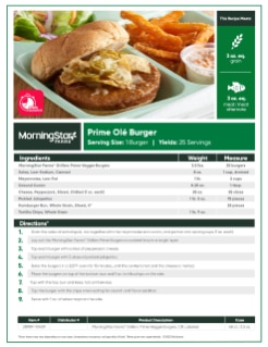 MorningStar Farms® Prime Olé Burger Image