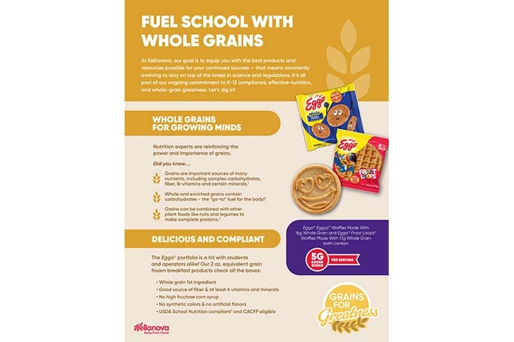 Grains for Greatness Flyer - Eggo®