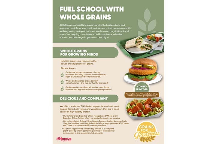Grains for Greatness Flyer - MorningStar Farms®