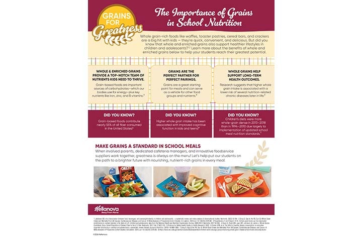 K-12 Grains Education Sheet