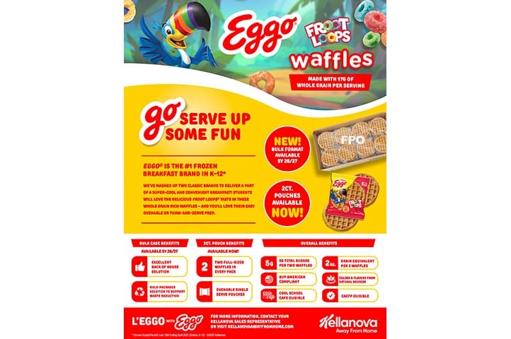 Eggo® Froot Loops® Waffles Sell Sheet