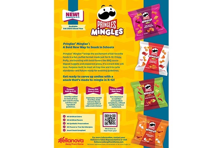 Pringles® Mingles™ Innovation Sell Sheet