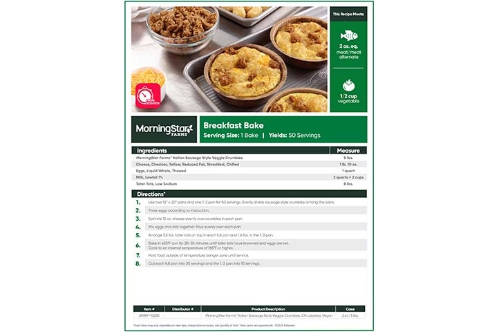 MorningStar Farms® Breakfast Bake Image