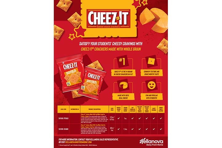 Cheez-It® K-12 Sell Sheet