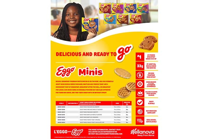 Eggo® Minis Sell Sheet