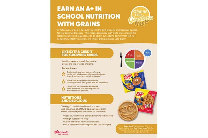 Grains for Greatness Flyer - Eggo®
