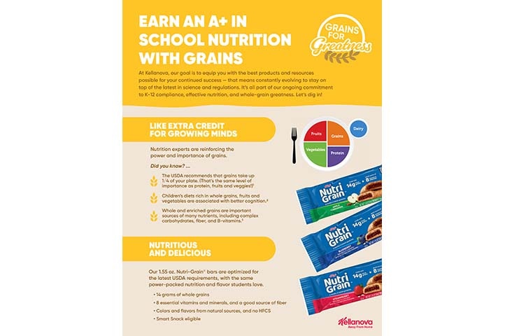 Grains for Greatness Flyer - Nutri-Grain®