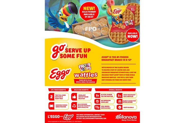 K-12 Eggo® Froot Loops Waffles Sell Sheet
