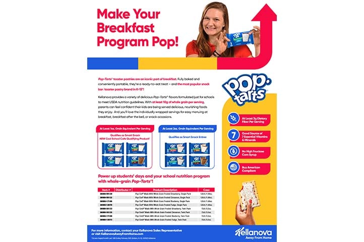 Pop-Tarts® K-12 Portfolio Sell Sheet