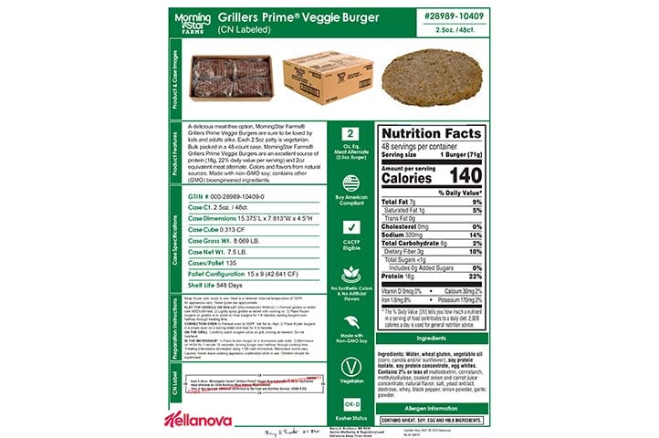 28989 10409 MSF Grillers Prime CN (71g) K-12 Spec Image