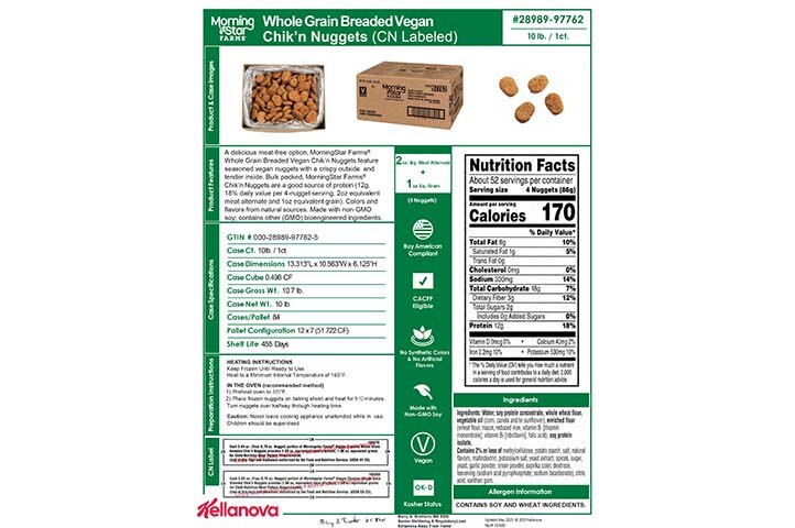 MorningStar Farms® Veggie Chik'n Nuggets CN