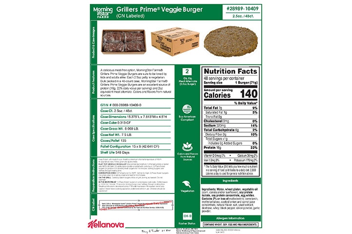 28989 10409 MSF Grillers Prime CN NLI 17782 - Combined Bid Spec Image